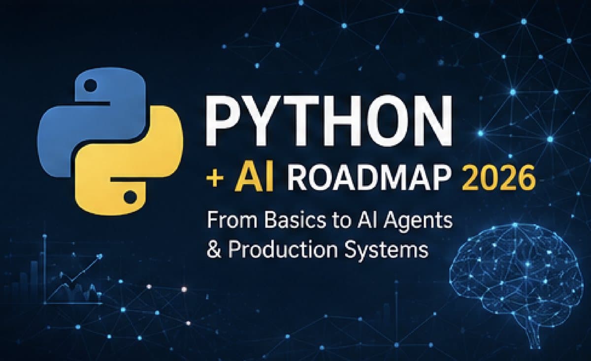 Python Roadmap 2026: From Basics to AI Agents and Production Systems — Archer Infotech blog